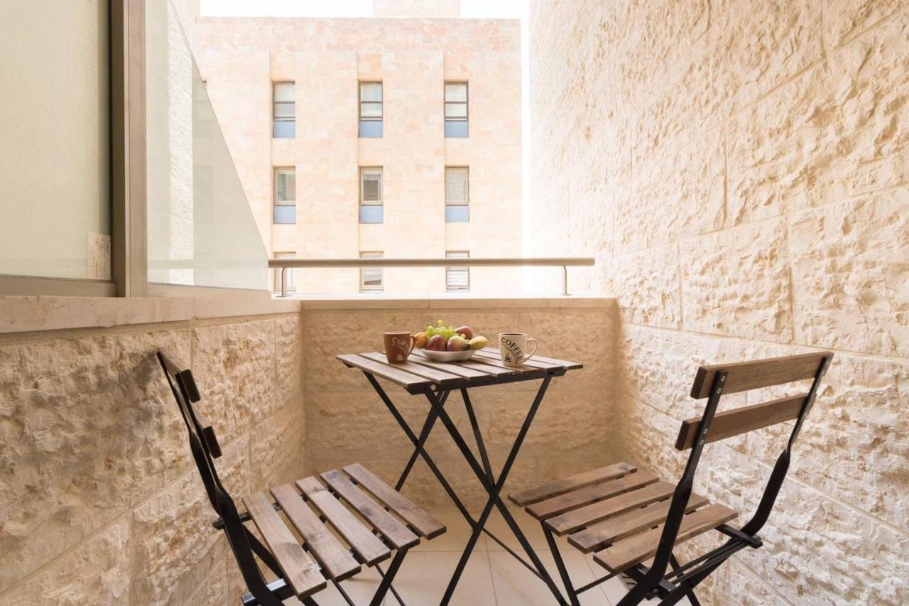 Stylish 2Br/Parking, View Over The Temple Mount Jerusalem Exteriör bild