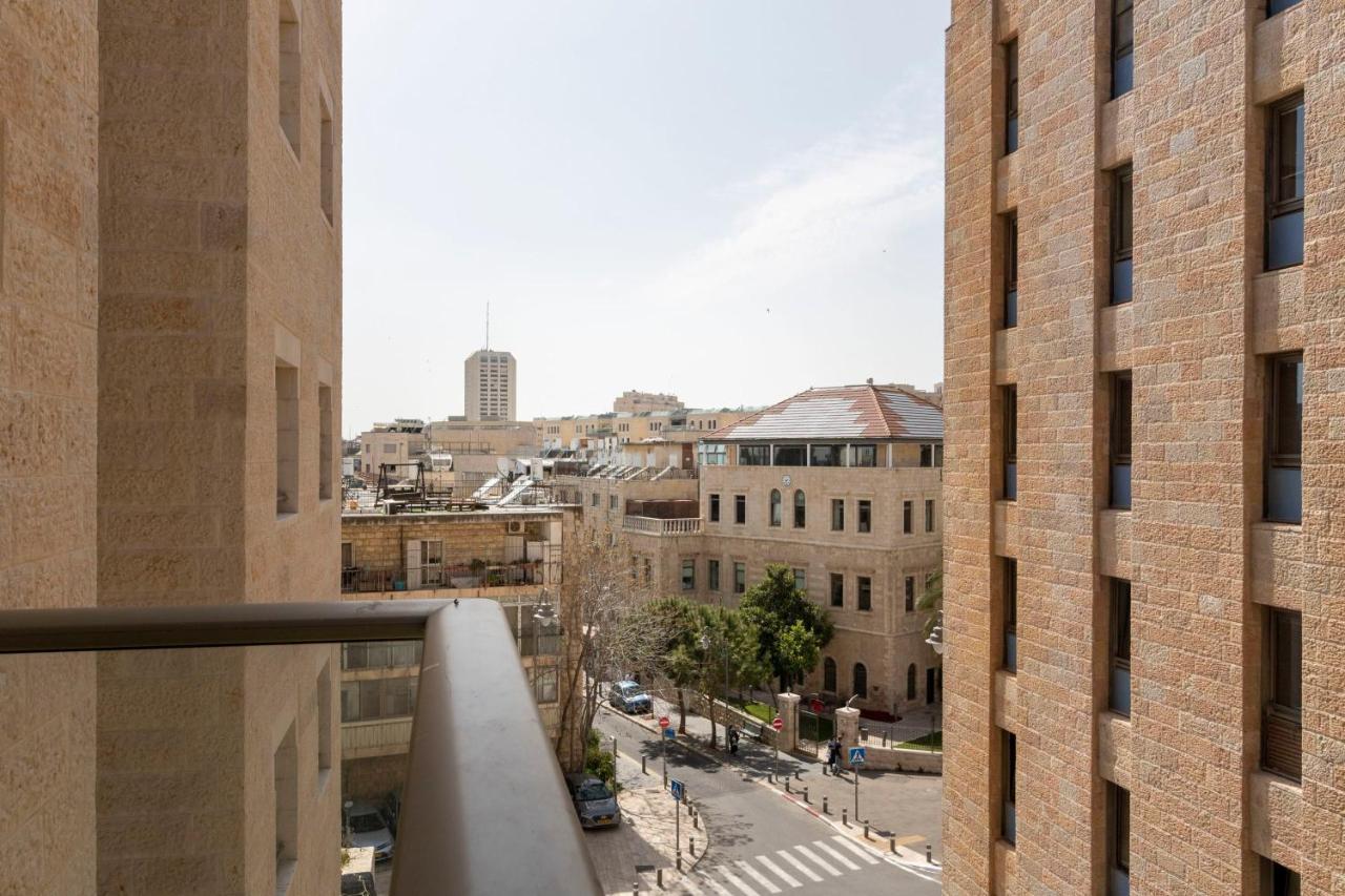 Stylish 2Br/Parking, View Over The Temple Mount Jerusalem Exteriör bild