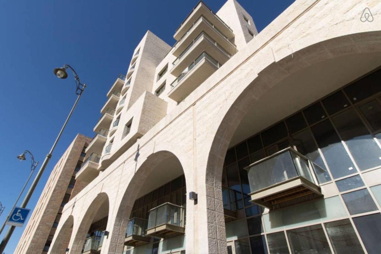 Stylish 2Br/Parking, View Over The Temple Mount Jerusalem Exteriör bild