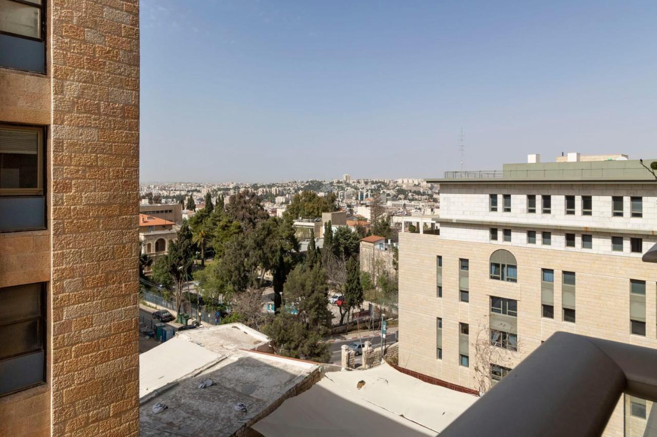 Stylish 2Br/Parking, View Over The Temple Mount Jerusalem Exteriör bild